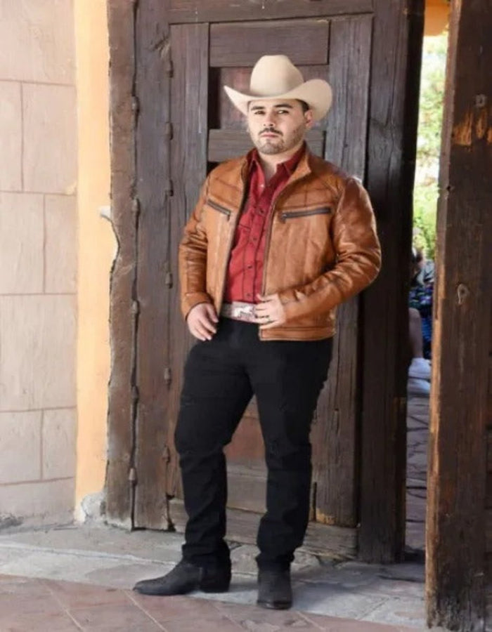 Original Honey Leather Western Jacket