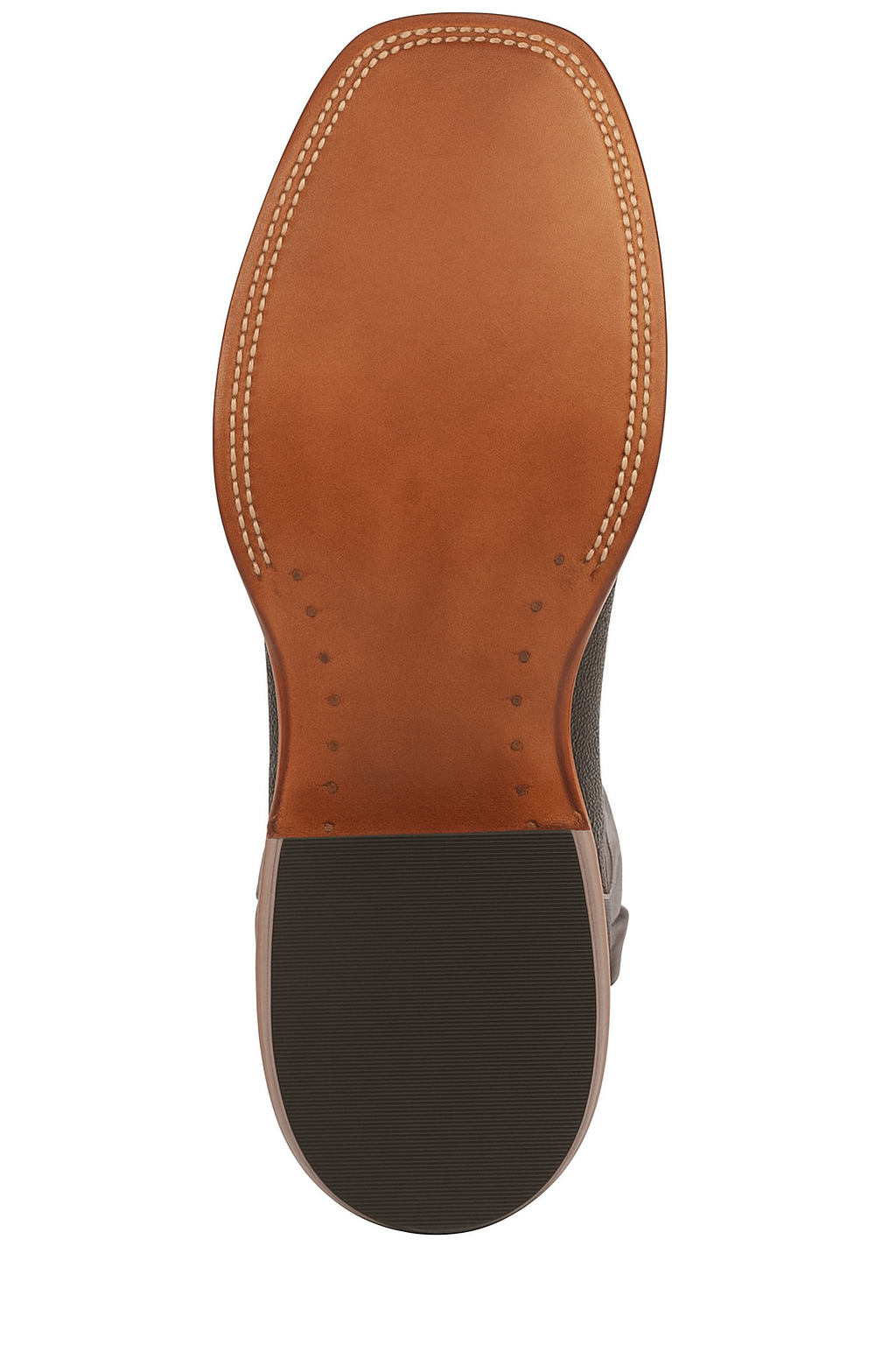 Square Toe Stingray Boots Black