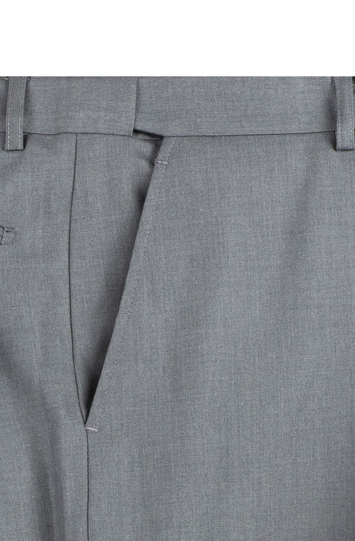 Nola Collection Medium Gray Regular Fit Suit