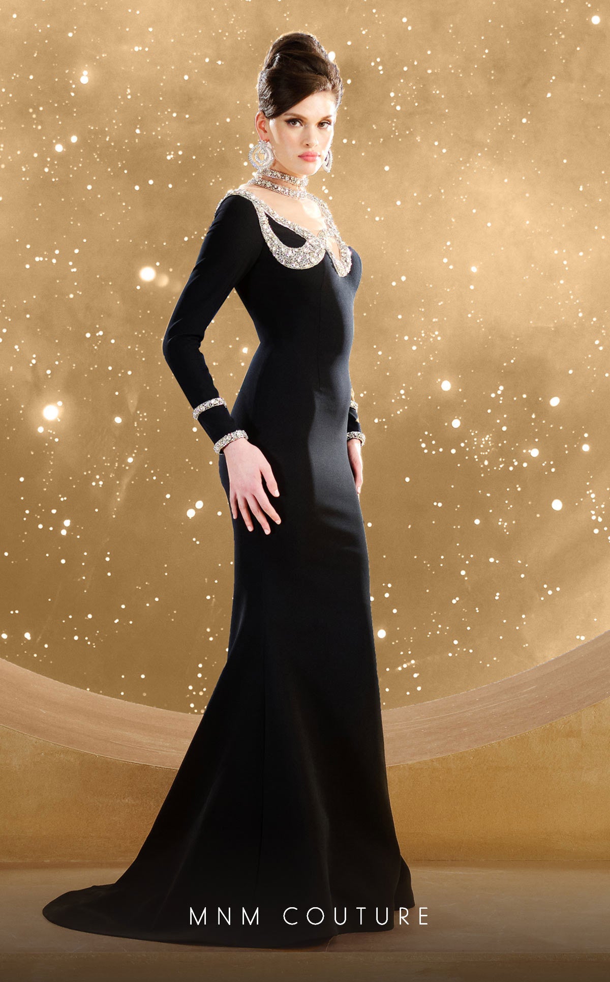Fouad Sarkis F02852 Classic Evening Dress
