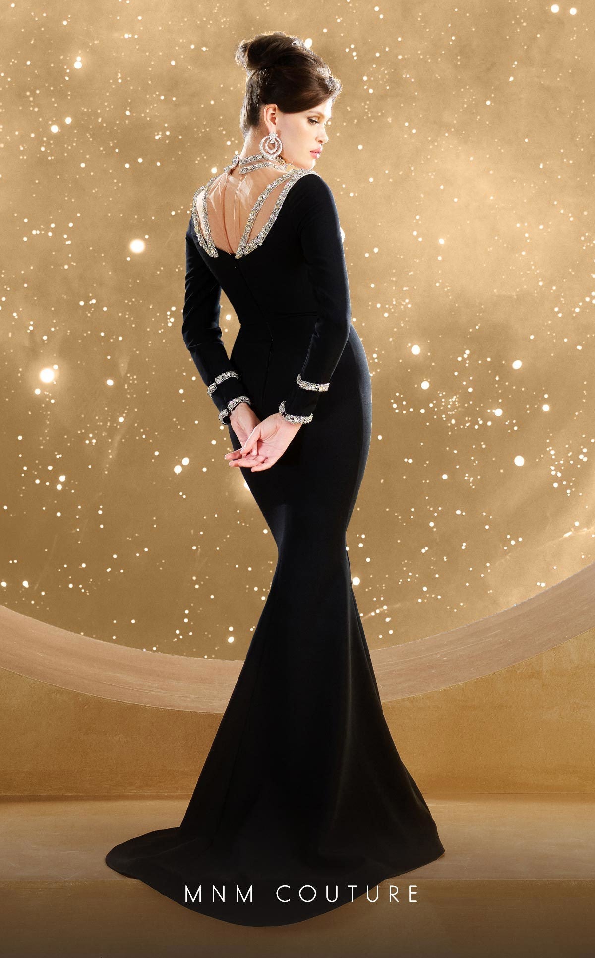 Fouad Sarkis F02852 Classic Evening Dress