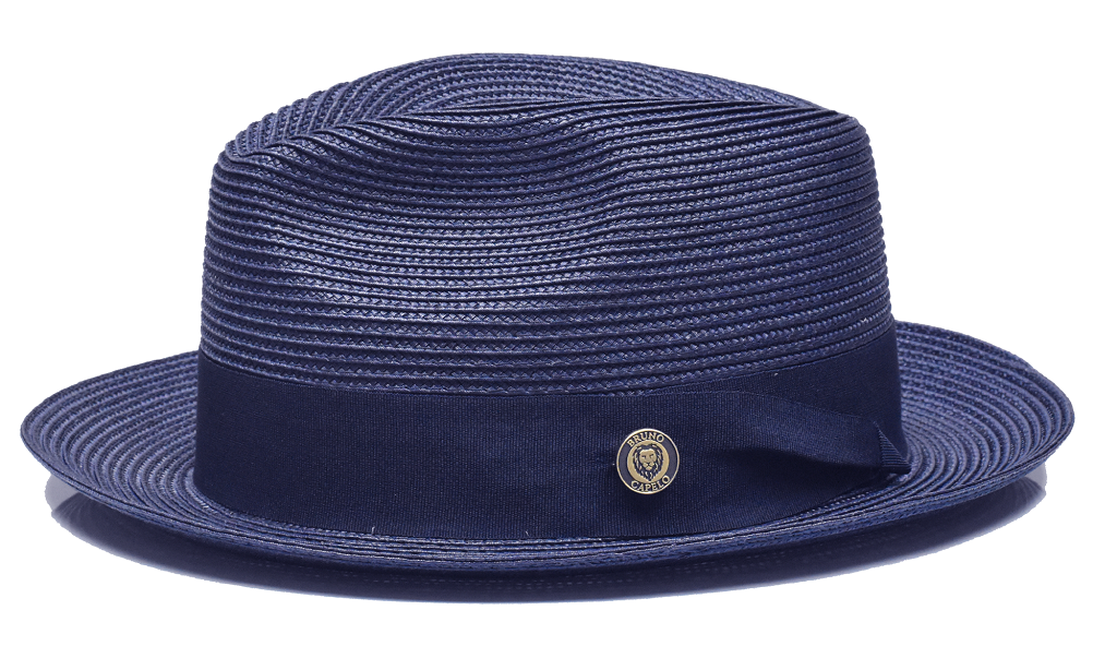 Bruno Capelo Francesco Straw Fedora Hat