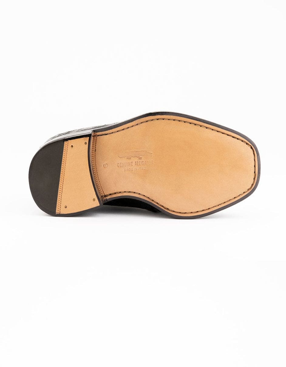 Ferrini 3798 Alligator Cap Toe Dress Shoes