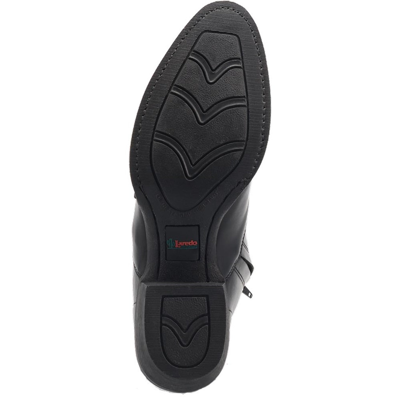 Laredo Fletcher Black Leather Round Toe Men's Boots