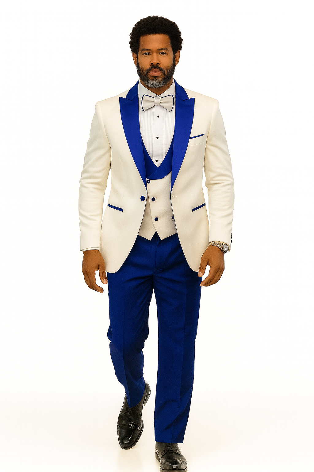 Paisley Peak Lapel Tuxedo Jacket Set