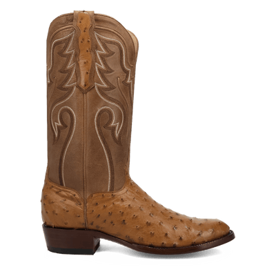 Dan Post Stanford Full Quill Ostrich Boot - Luxury Western Style
