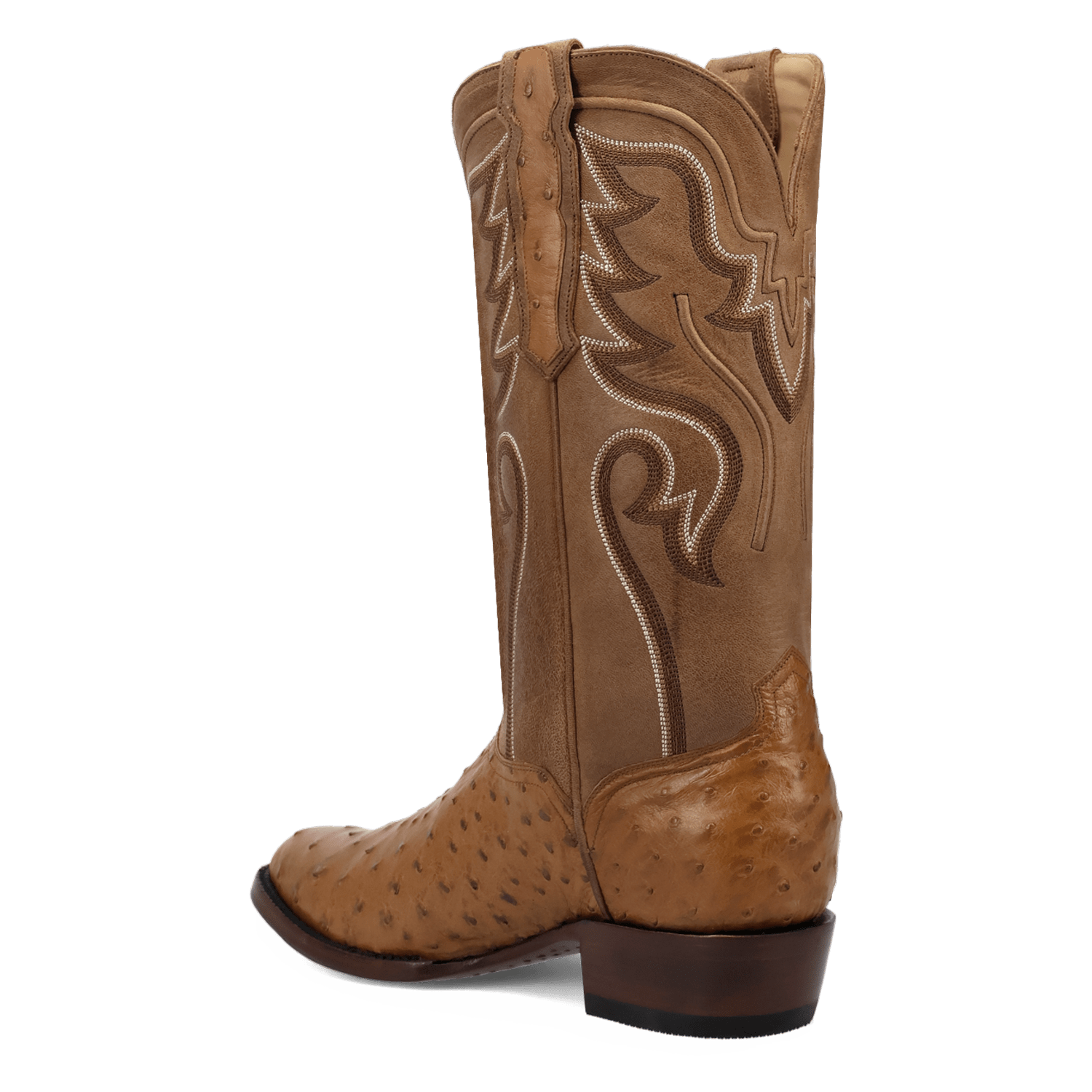 Dan Post Stanford Full Quill Ostrich Boot - Luxury Western Style