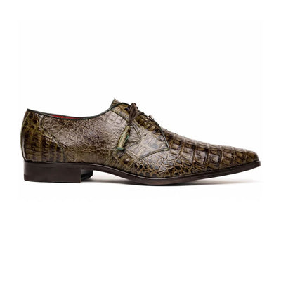 Marco Di Milano Lacio Wood Green Caiman Derby Oxfords
