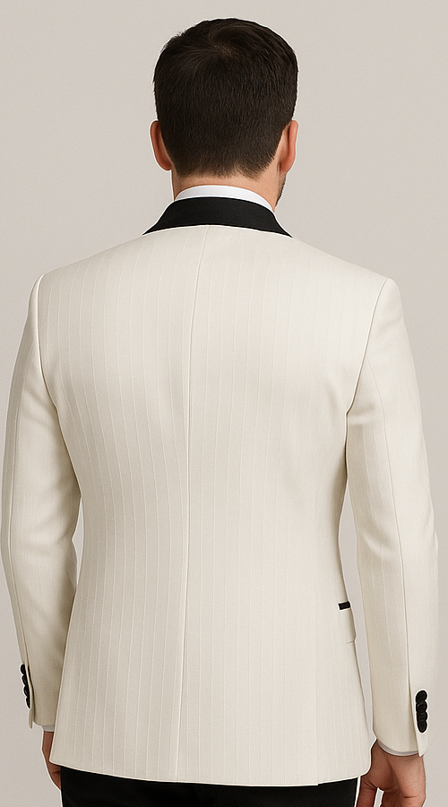 Black Gatsby Tuxedo - 1920s Classic Formal Suit