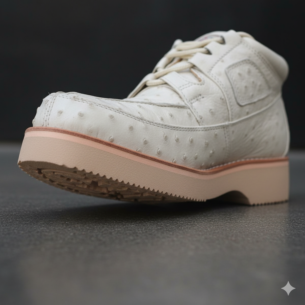 Zapato Avestruz Completo LAB-ZA0603