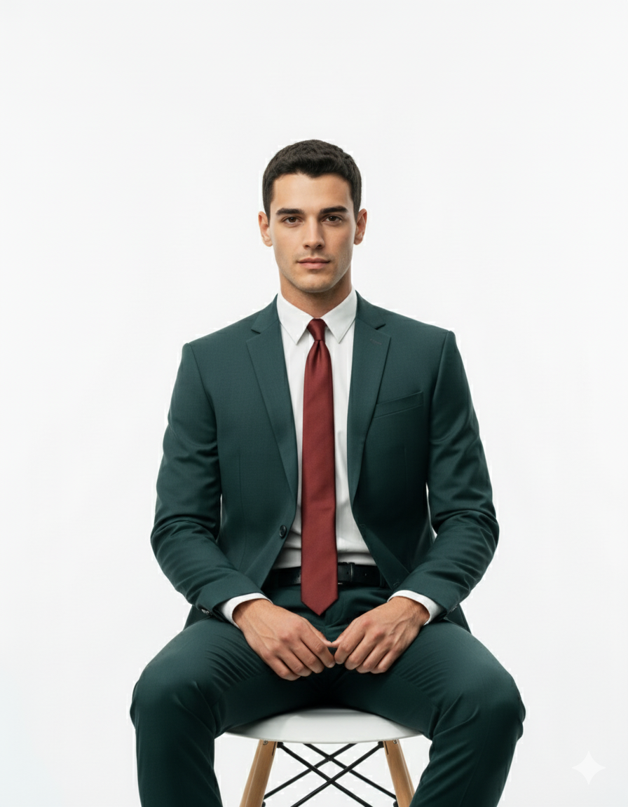 Men's Hitman Agent 47 Black 2 Button Suit +Free Shirt And tie