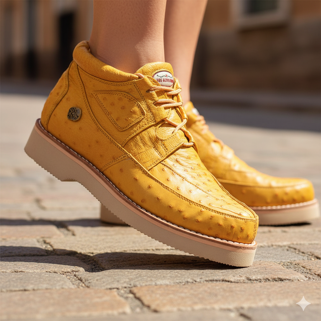 Zapato Avestruz Completo LAB-ZA0603