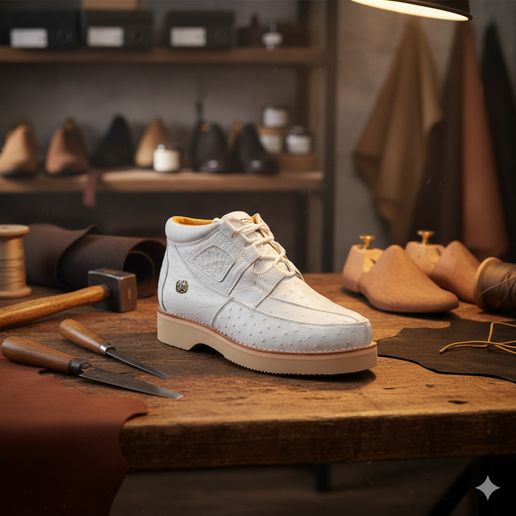 Zapato Avestruz Completo LAB-ZA0603