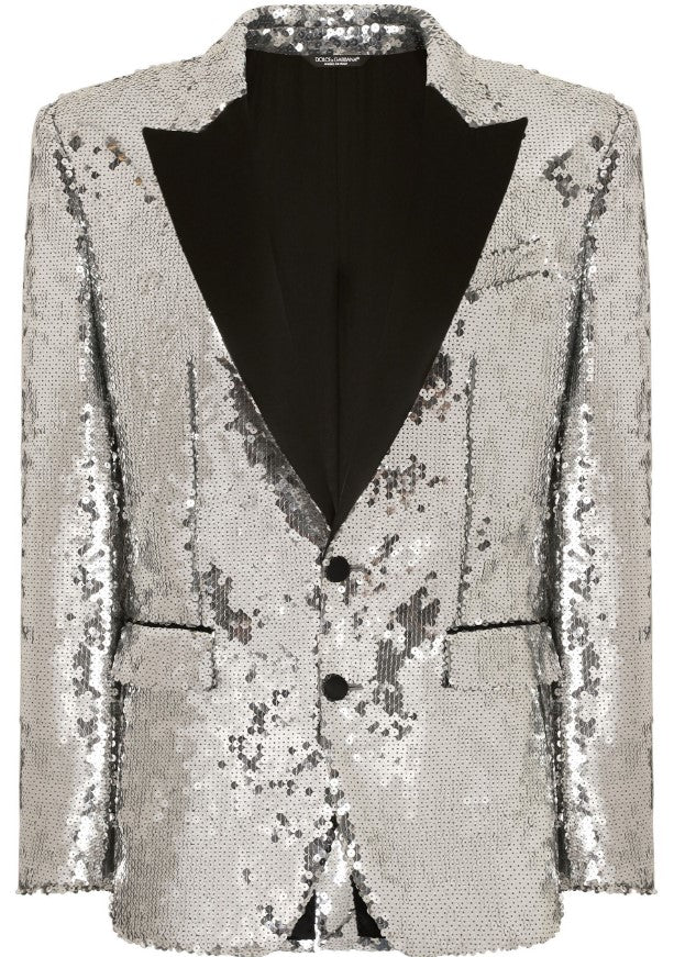 Glitter Sequin Dinner Jacket by Alberto Nardoni