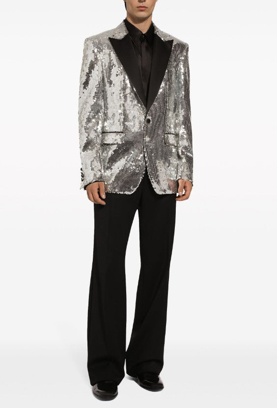 Glitter Sequin Dinner Jacket by Alberto Nardoni