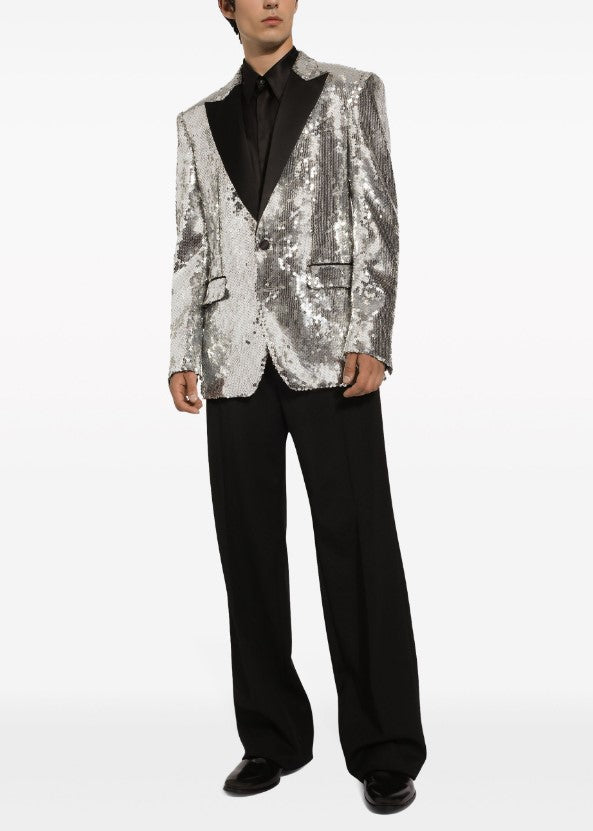 Glitter Sequin Dinner Jacket by Alberto Nardoni