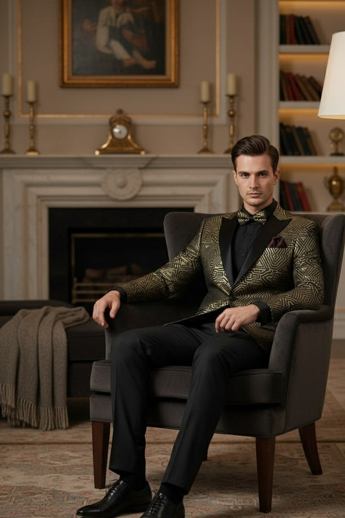 Gold Tuxedo Jacket