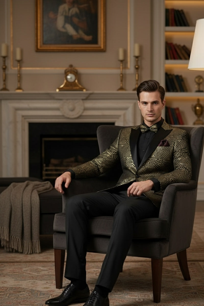 Gold Tuxedo Jacket
