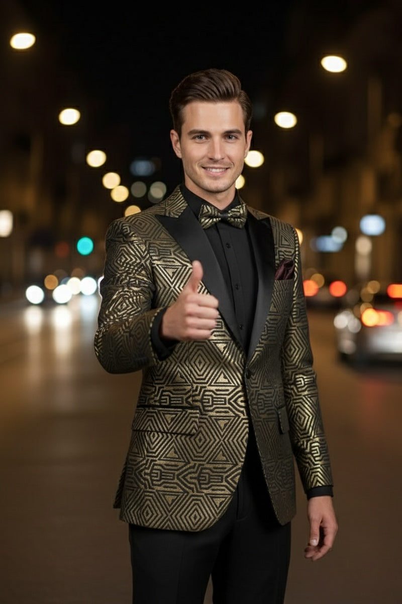Gold Tuxedo Jacket
