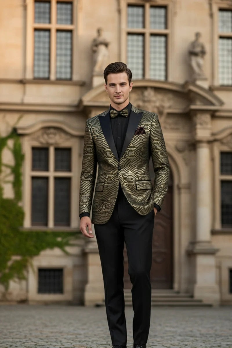 Gold Tuxedo Jacket
