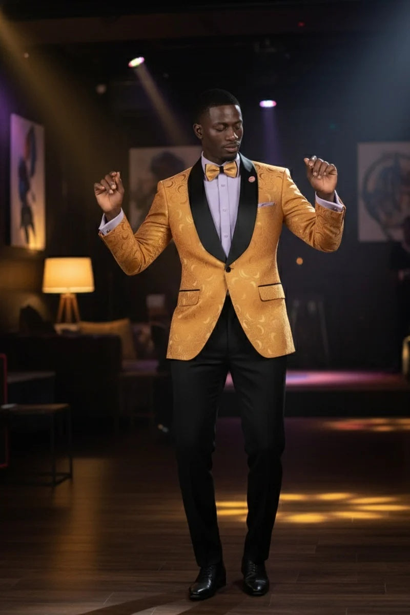 Gold Tuxedos Jacket