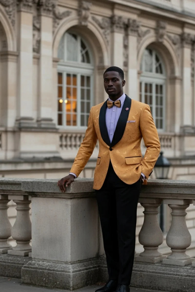 Gold Tuxedos Jacket