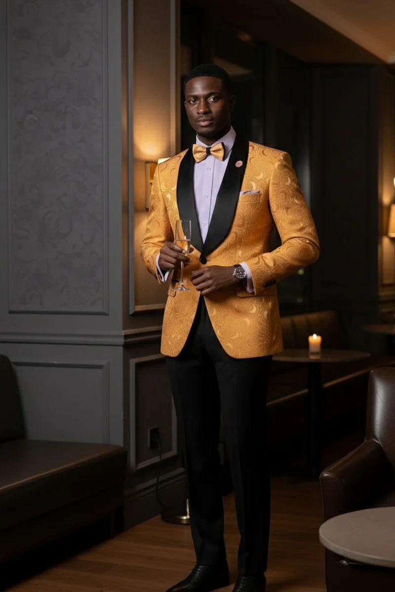 Gold Tuxedos Jacket