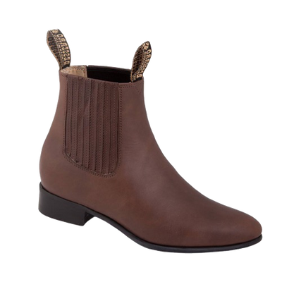 Image of El Besserro Botin Charro Grasso Leather color brown