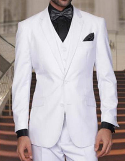 White Saturday Night Fever Disco Suit for Men