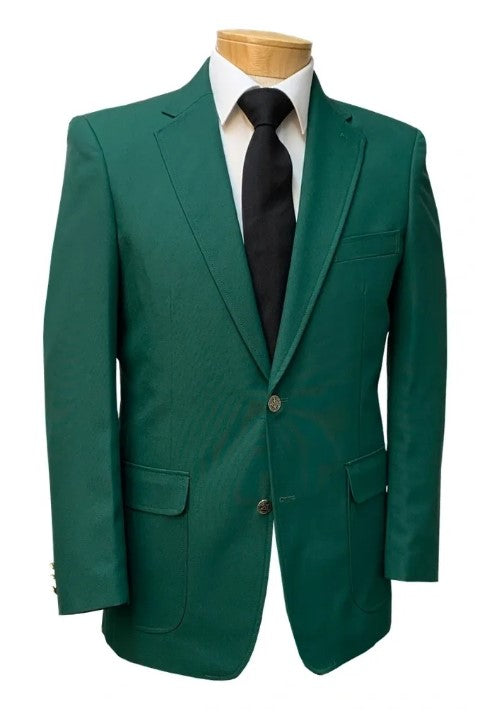 Neil Allyn Augusta Green Polyester Blazer