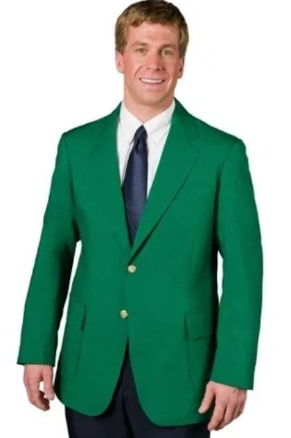 Ultralux Men's Kelly Green Blazer Jacket