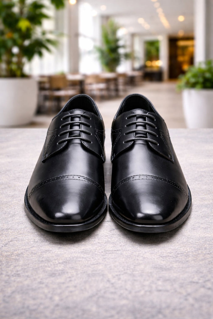 Antonio Cerrelli 7000 Wide Lace-Up Dress Shoes