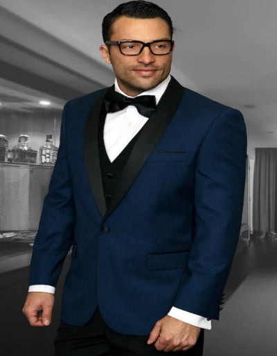 Indigo Blue Prom Suit for Guys