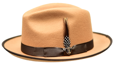 Hi Boi Wool Felt Fedora by Bruno Capelo