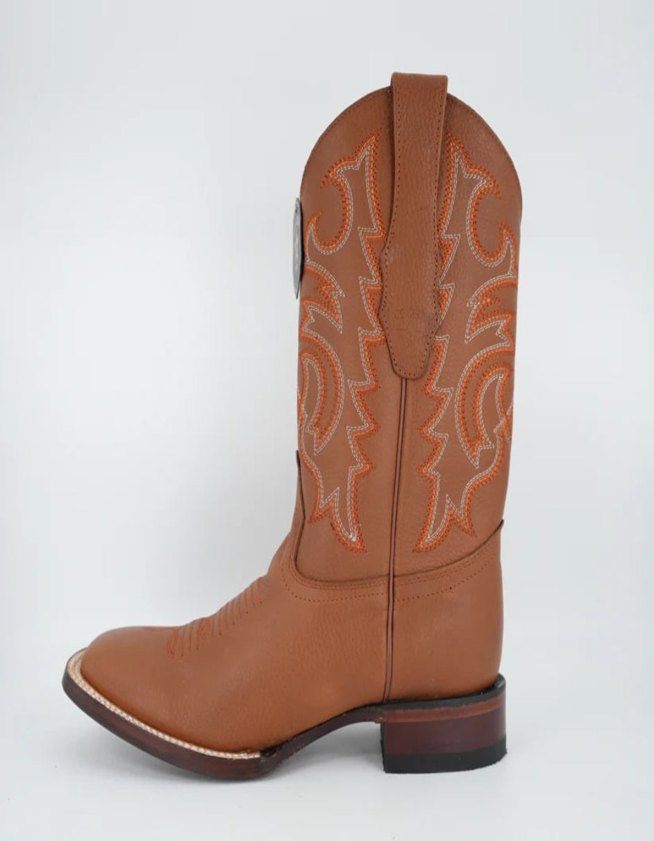 Los Altos Grisly Honey Wide Square Toe Boot