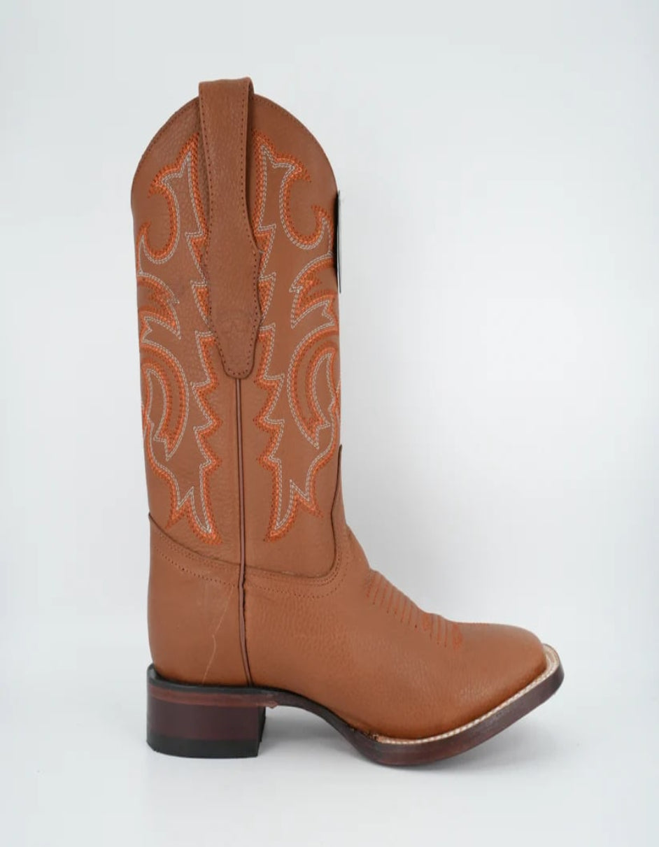 Los Altos Grisly Honey Wide Square Toe Boot