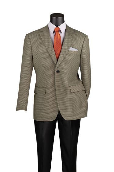 Olive and Sage Houndstooth Sport Coat