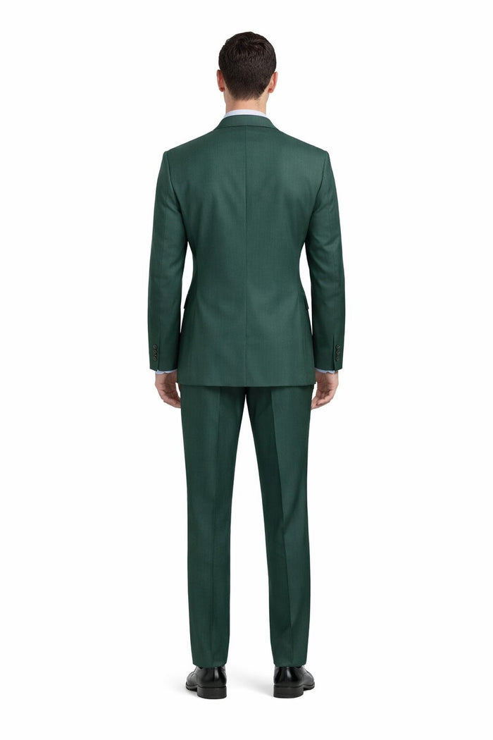 Hunter Green Regular Fit Two Piece Suit