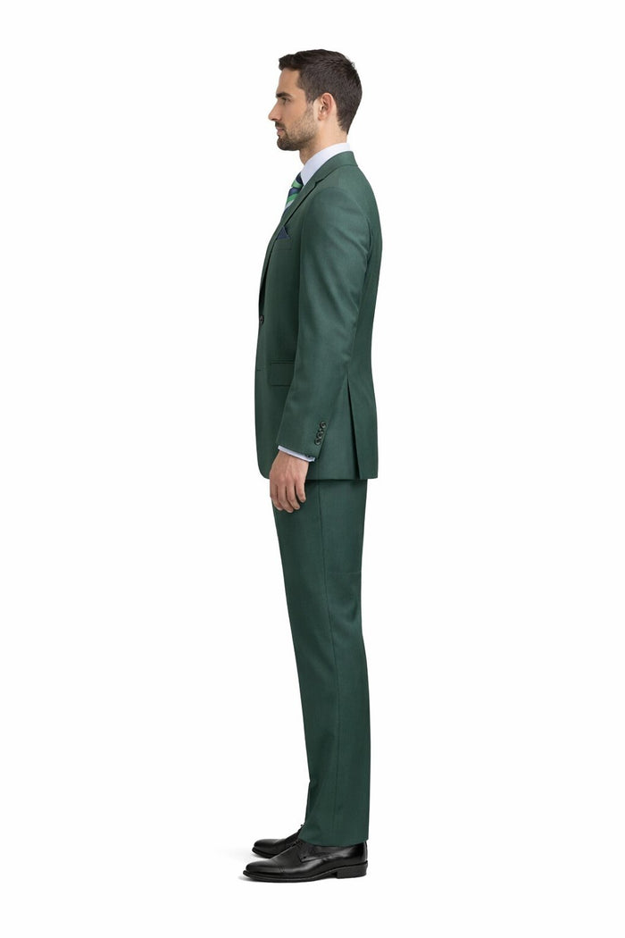 Hunter Green Regular Fit Two Piece Suit