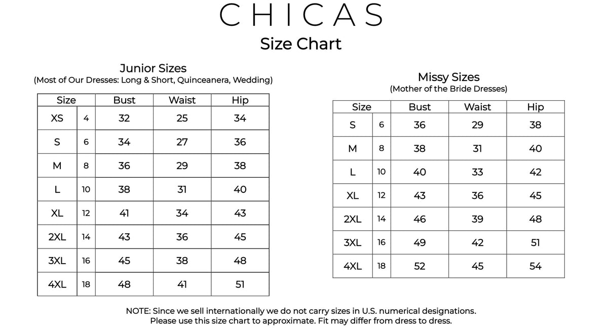 Chicas HF3045 Romantic Printed Glitter Quinceañera BallDress V-Neck Tulle Dress