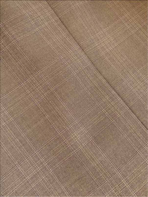 Pompey Glen Plaid Regular Fit Suit Tan