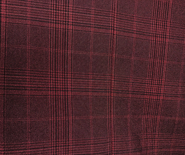 Renaissance Regular Fit 3 Piece Burgundy Suit