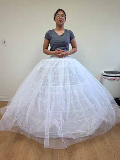Crinoline 9 Hoop Skirt Petticoat for Quinceanera Dresses & Ball Gowns-New Collection
