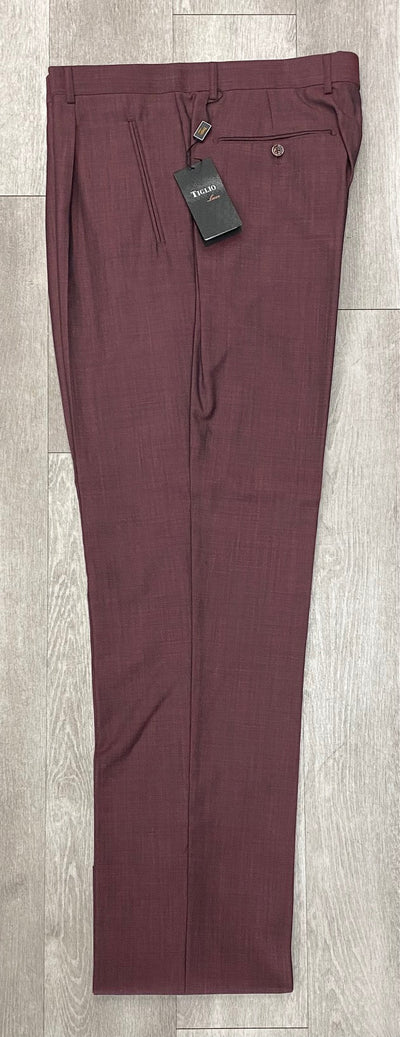 Tiglio Luxe 2521 Comfort Fit Pleated Wool Pants