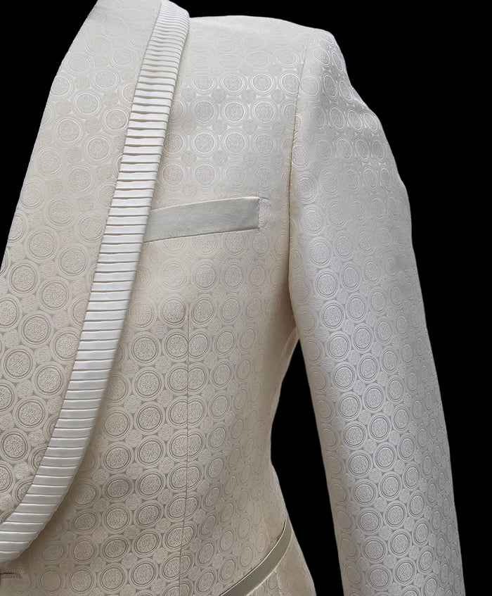 Ivory Cream Shawl Lapel Tuxedo