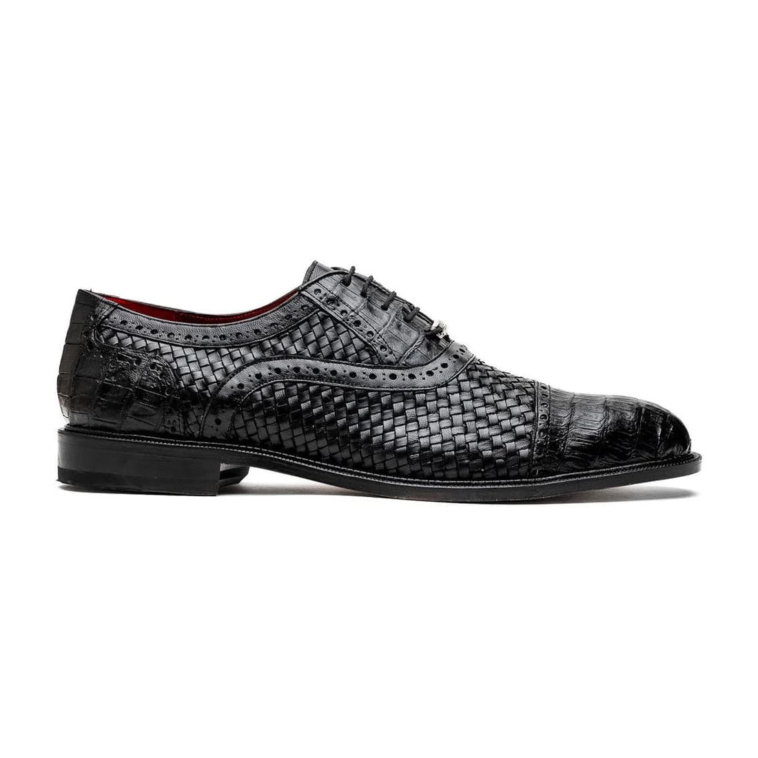 Marco Di Milano John Caiman Crocodile Oxfords