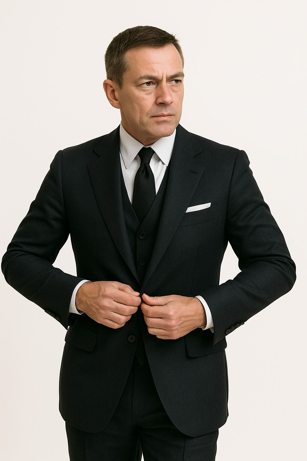 James Bond Two Button Suit Costume