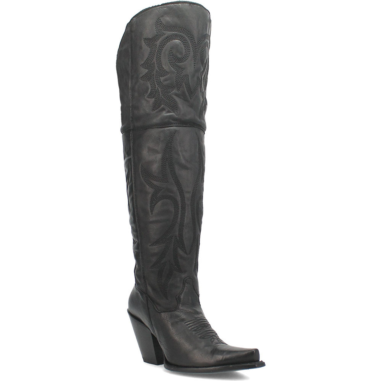 Dan Post Jilted Black Over-the-Knee Boot