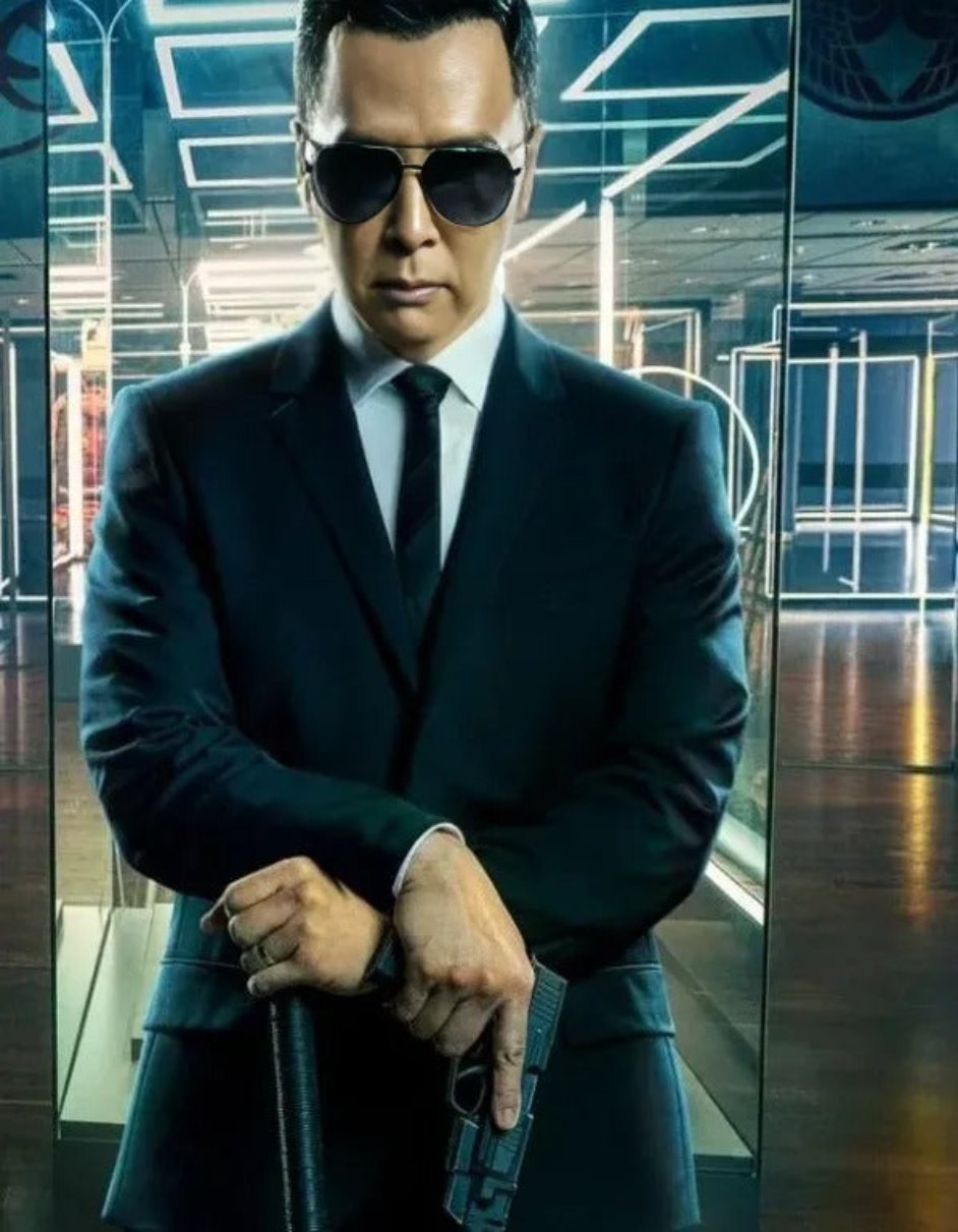 John Wick Chapter 4 Black Suit by Donnie Yen