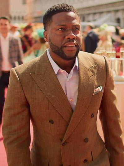 Lift 2026 Kevin Hart Brown Suit